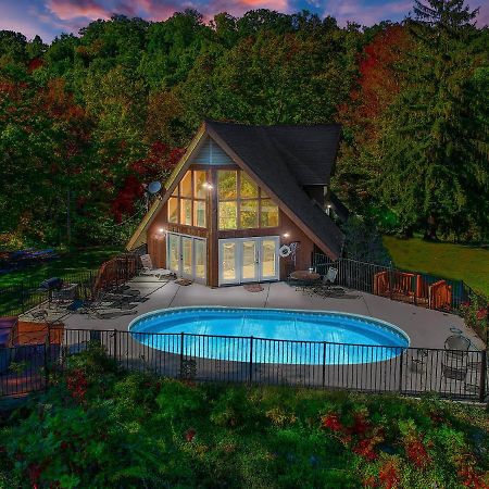 Smokystays Private Pool Chalet Gatlinburg Exterior foto